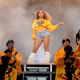 Beyonce Knowles performs onstage during 2018 Coachella Valley Music And Arts Festival on April 14, 2018 in Indio, California.